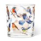 Colourful bird votive