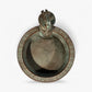 Water Pump Bird Bath, Rustic Cast Iron