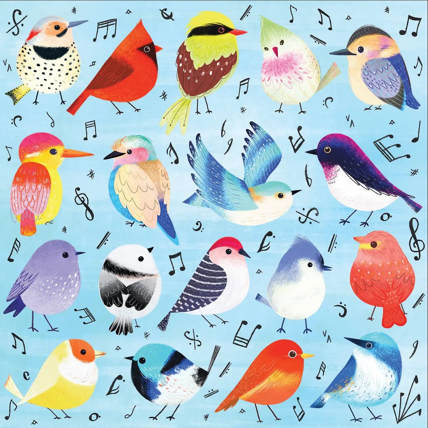 Songbirds 500 Pc Family Puzzle