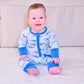 Bamboo Baby zipper pajama-Sharks