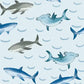Bamboo Baby zipper pajama-Sharks