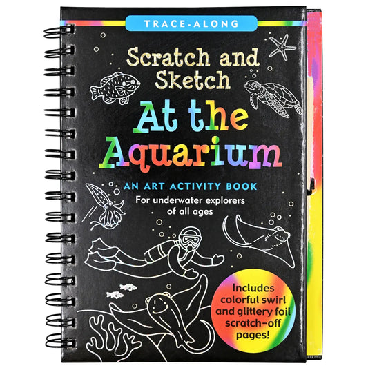 At the Aquarium Scratch and Sketch