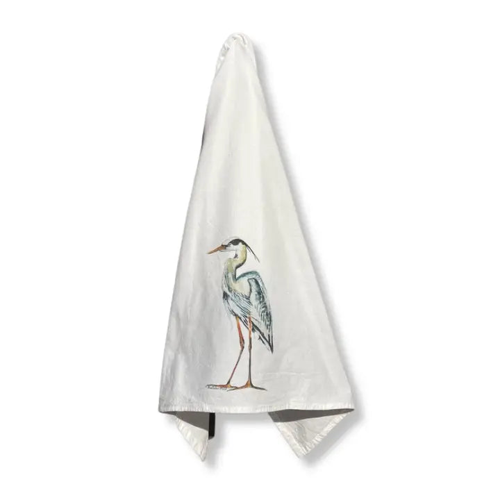 Heron Flour Sack Towel