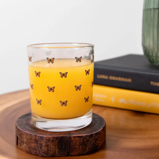 Tiny Monarch Butterfields Short Juice Glass