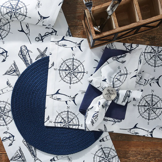 Captain's Quarters Napkin - Natural
