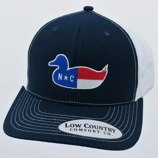 NC Duck Decoy Navy/White Hat