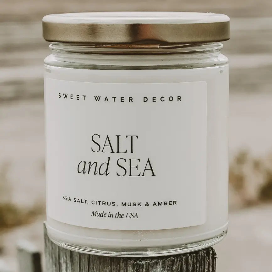 Salt & Sea 9 oz Soy Candle