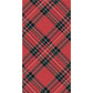 Red Plaid Guest Napkins