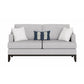 Visions II Double Knot Indoor/Outdoor Pillow, Navy 12"x20"