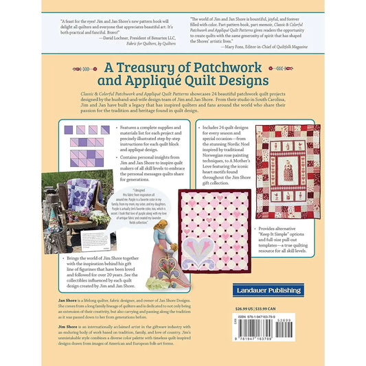 Classic & Colorful Patchwork & Applique Patterns