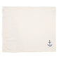 Tiny Anchor Cloth Napkins in White