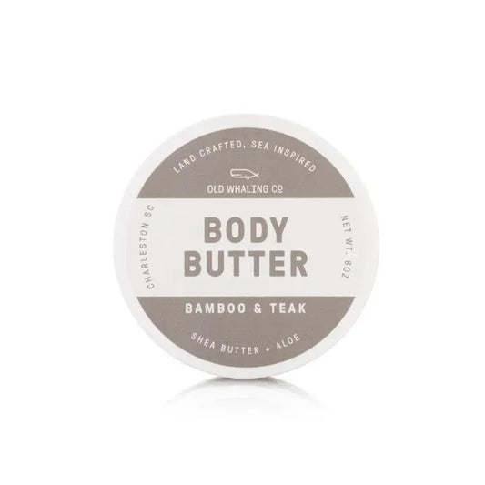 Body Butter, Bamboo and Teak (8oz)