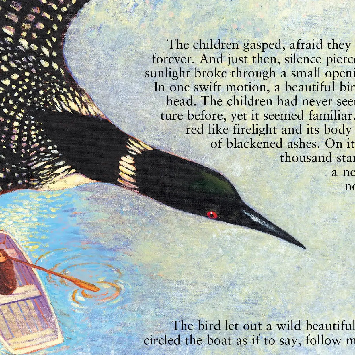 The Legend of the Loon Picture Book