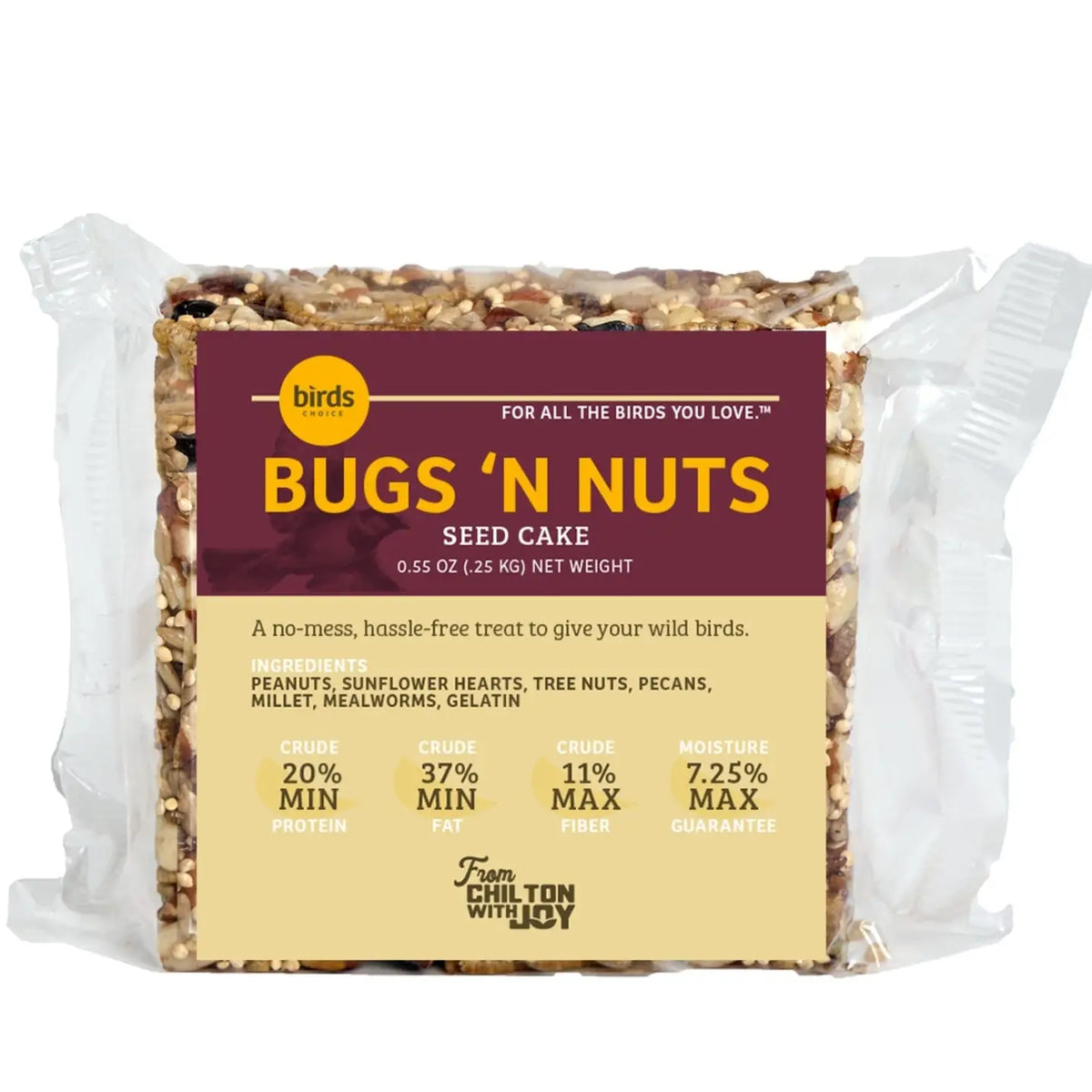 Bugs & Nuts Seed Cake