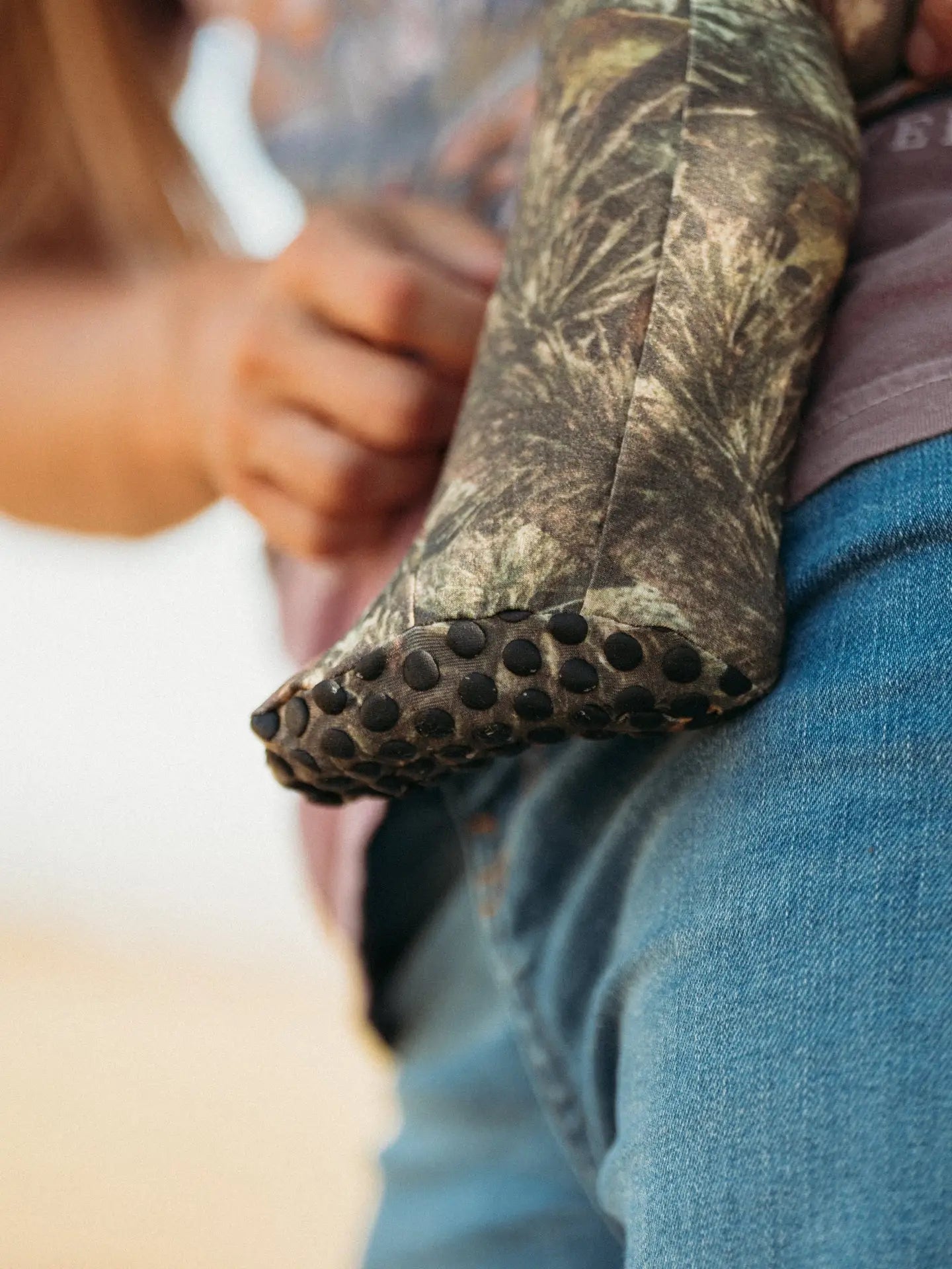 Camo Bamboo Zip-Up Sleeper