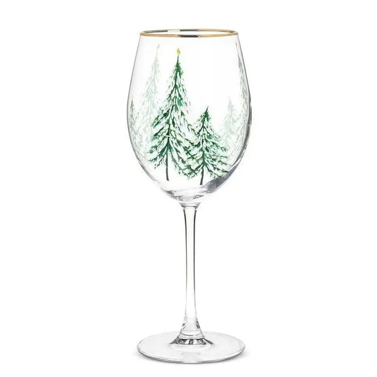 Winter Trees Goblet