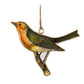 Colorful Bird Ornaments  5"