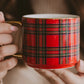Red Plaid Coffee Mug