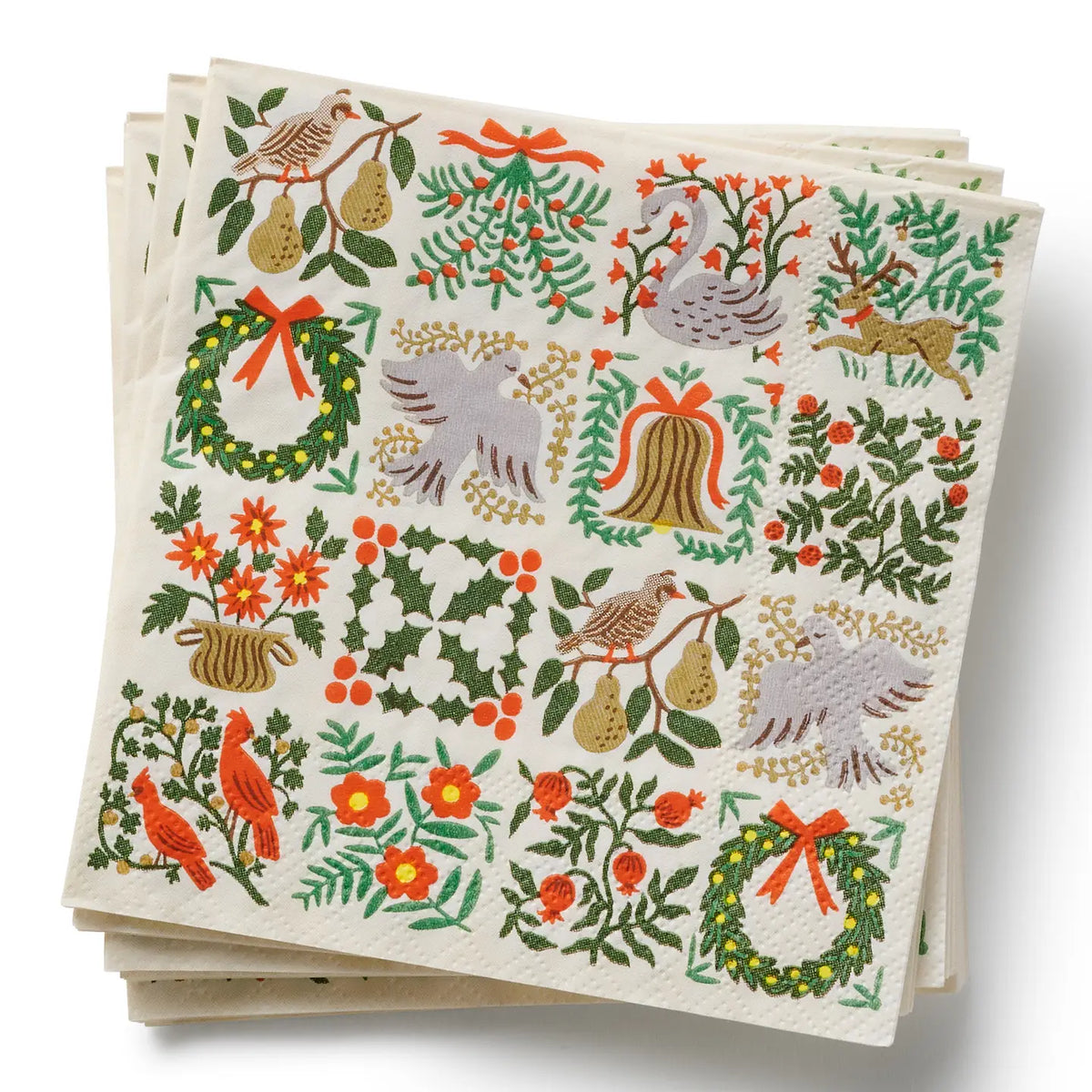 Christmastide Cocktail napkins