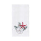 Christmas Seaside Greetings Kitchen Towel