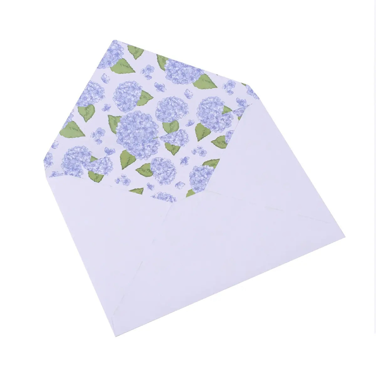 Hydrangea Stationery Blue/White