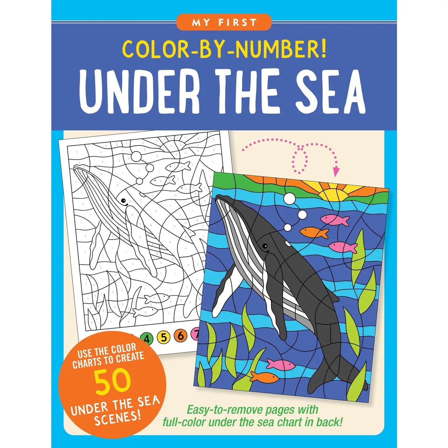 Color-by-Number! Under the Sea