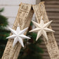 Wooden Moravian Star Christmas Ornament
