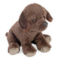 Pocketkins-ECO Chocolate Labrador Dog Stuffed Animal 5"