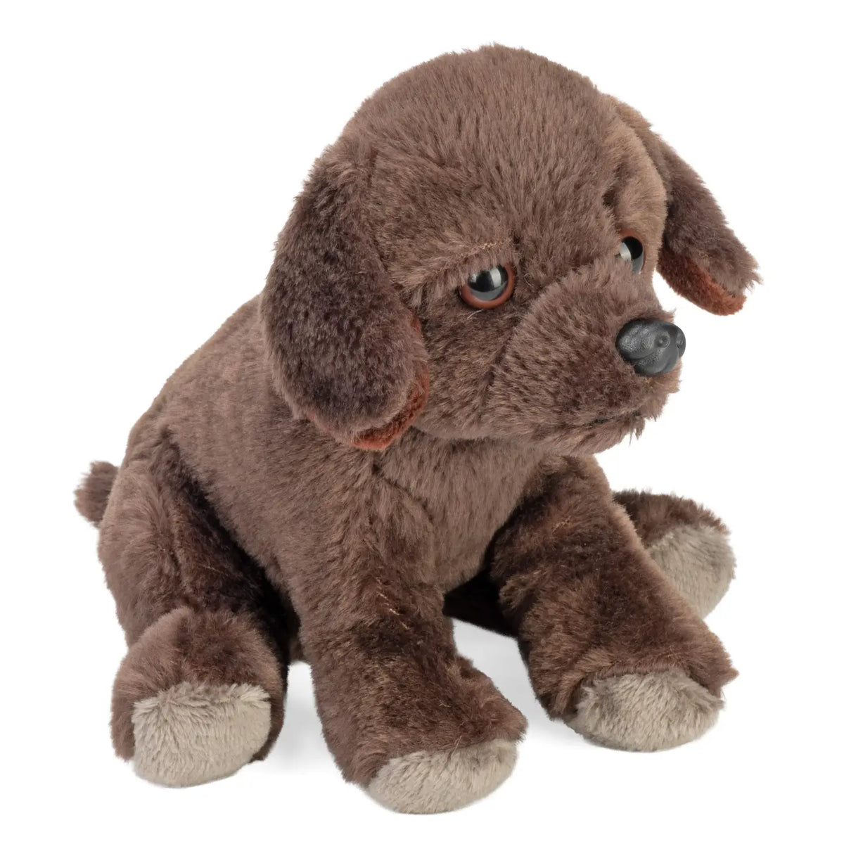 Pocketkins-ECO Chocolate Labrador Dog Stuffed Animal 5"