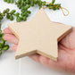 Paper Mache Flat Star Ornament