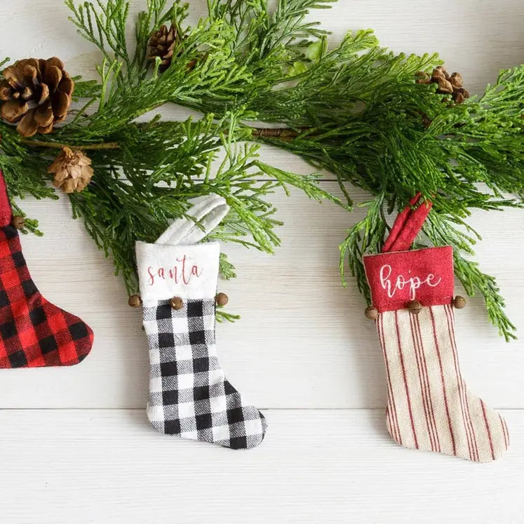 Mini Stocking Ornaments