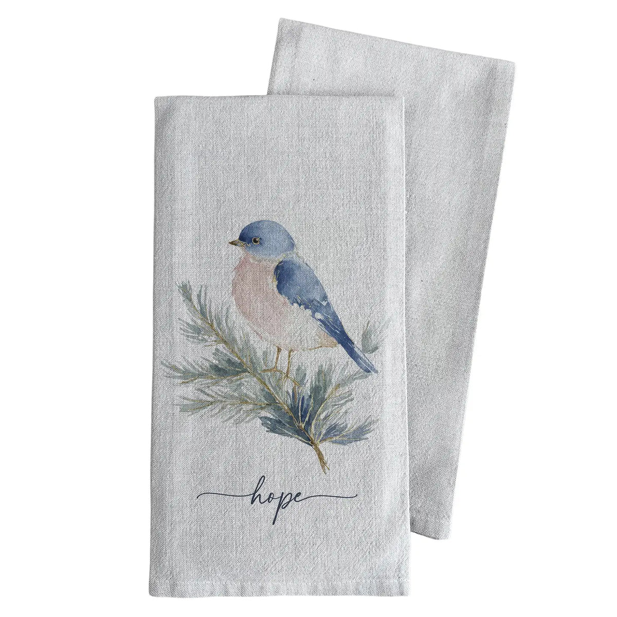 Hope Bird tea towel
