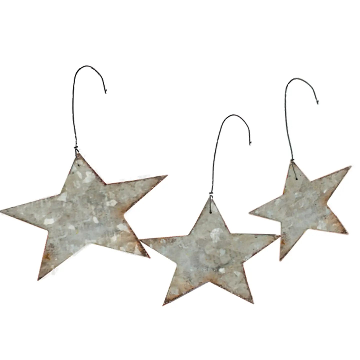 Galvanized Star Ornament