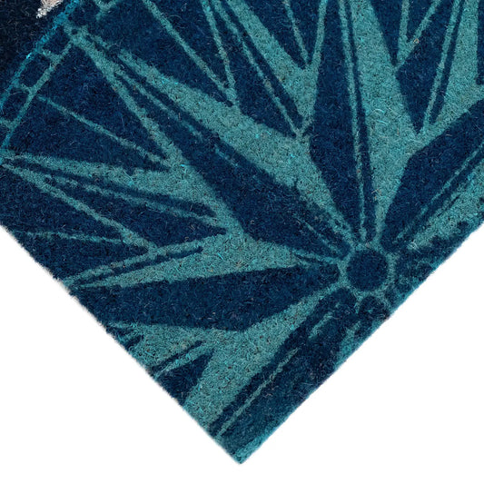Natura Compass Outdoor Mat, Natural/Coir 1'6" x 2'6"