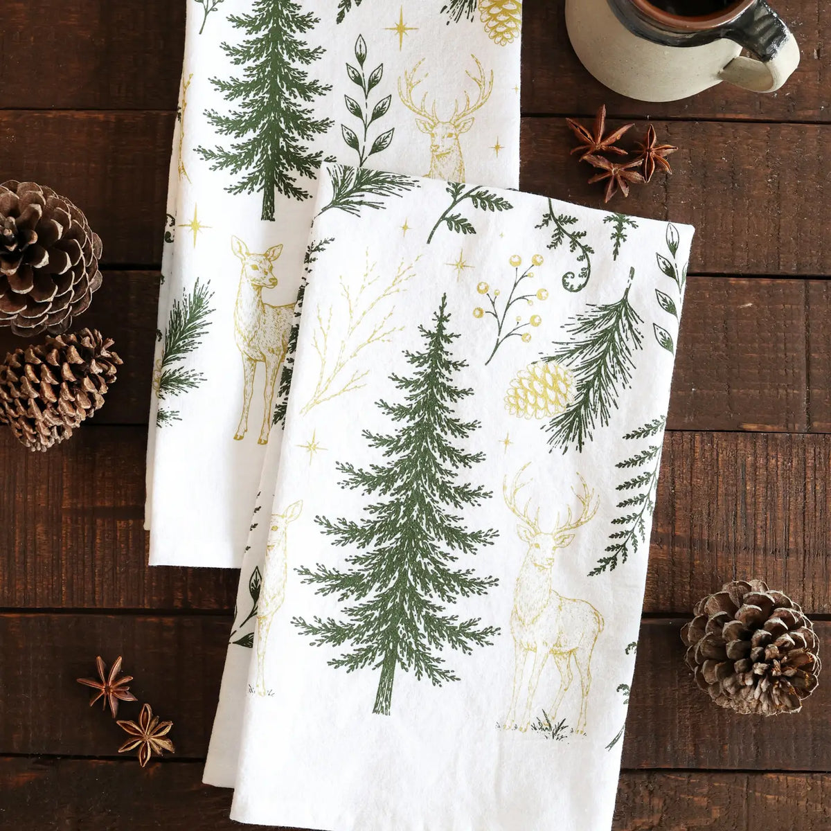 Enchanted Forest tea towel