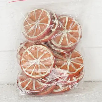 Faux Orange Slices Bag of 12