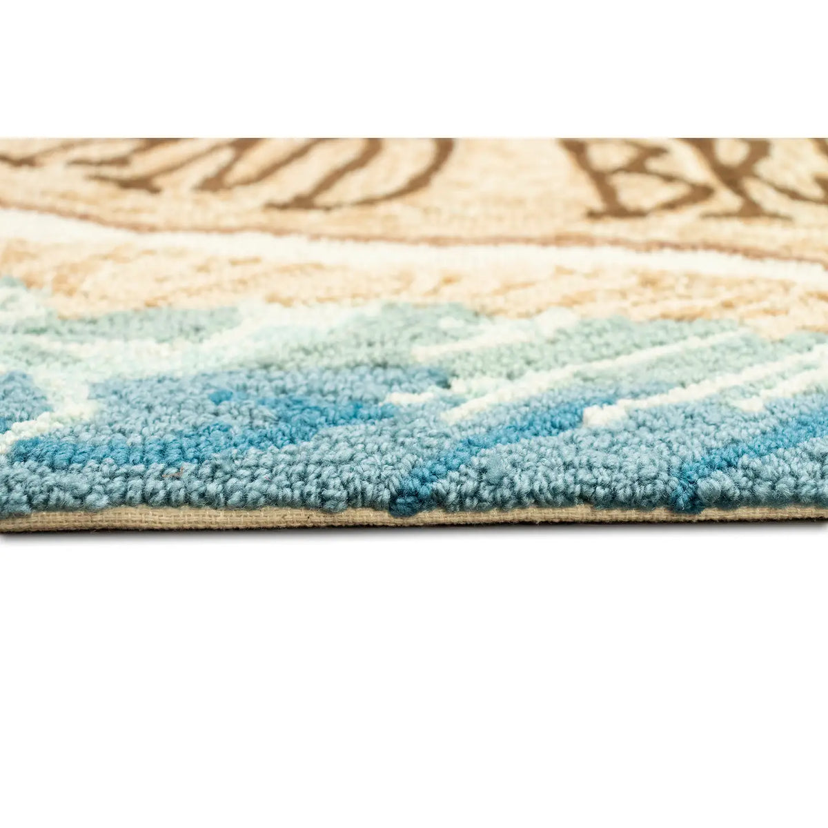 Front porch Sandy & Bright Indoor/Outdoor Rug, 1'8" x 2'6"