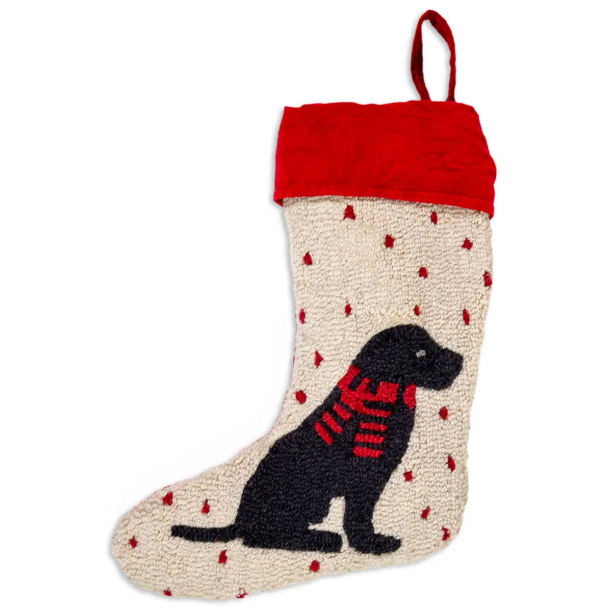 December Lab Black Stockings for Gifts and Decor