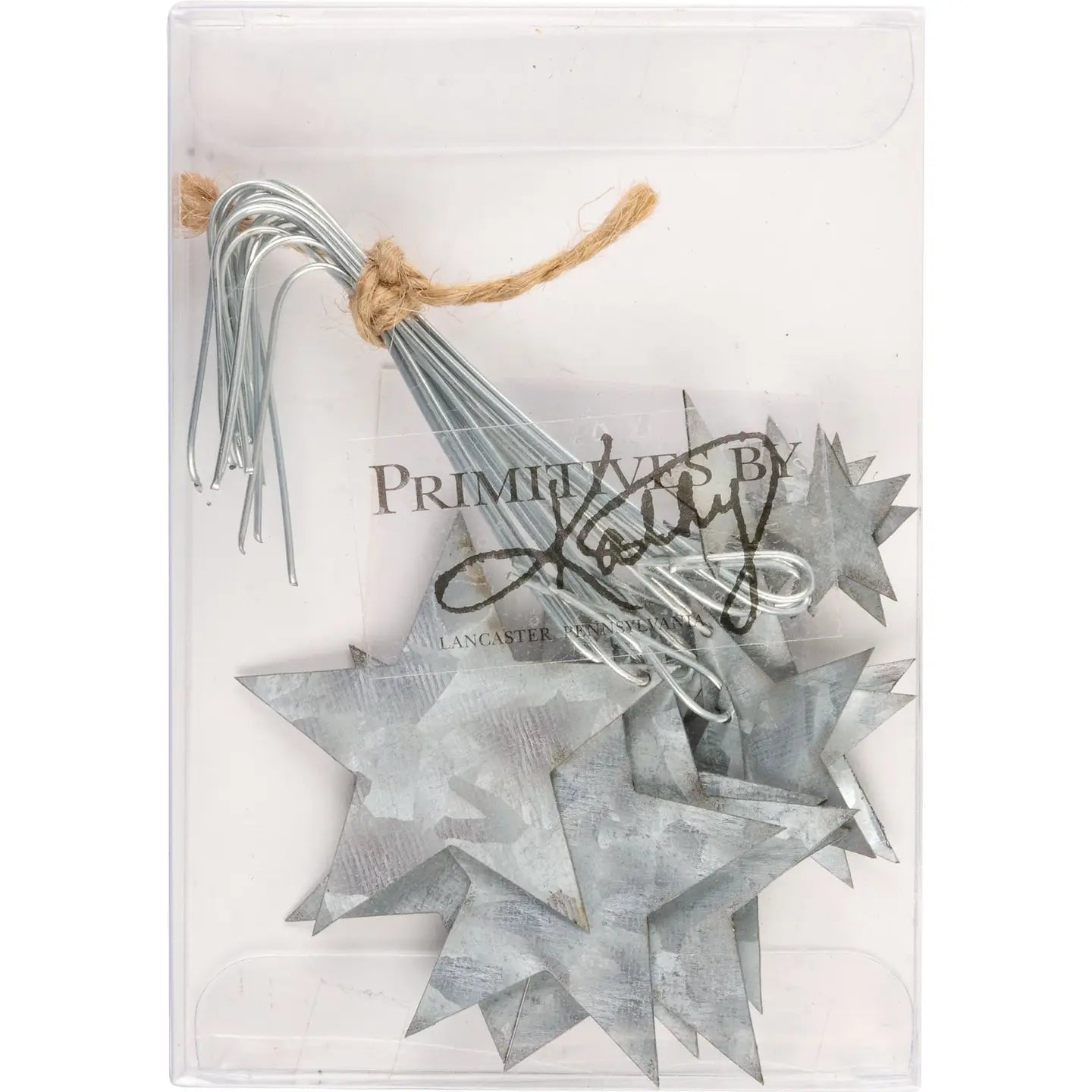 Galvanized Star Ornament