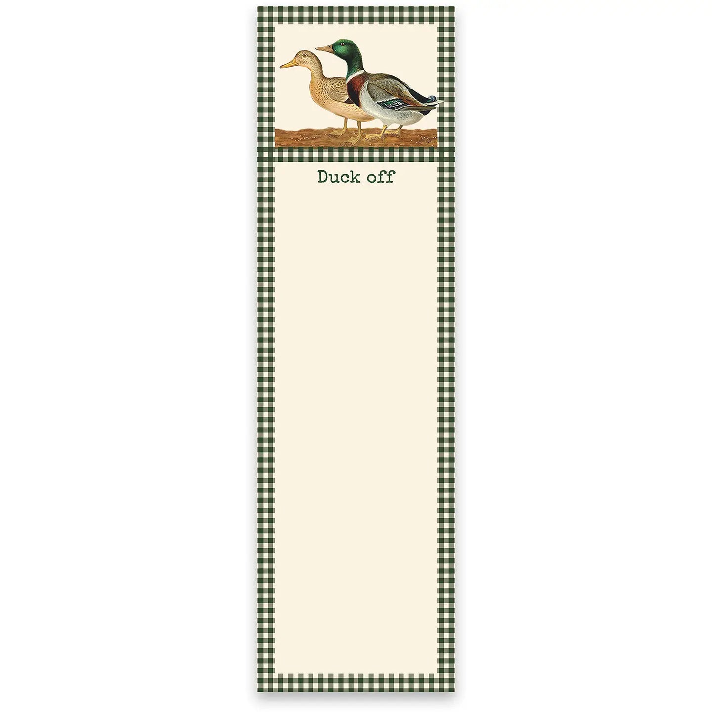 Duck Off List Pad