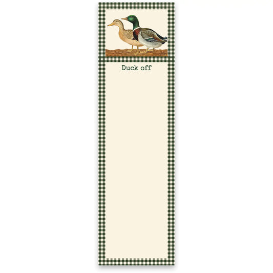 Duck Off List Pad