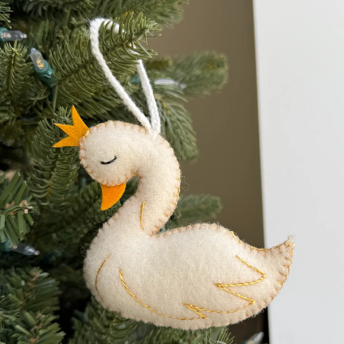 Swan ornament