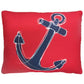 Ship's Anchor Pillow 19X24