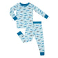 Kids 2-piece Bamboo Pajama set-Sharks