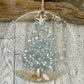 Coastal Christmas Ornament-Silver with Shells