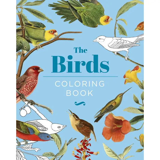 Birds Coloring Book by Peter Gray