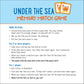 Under the Sea-memory match game