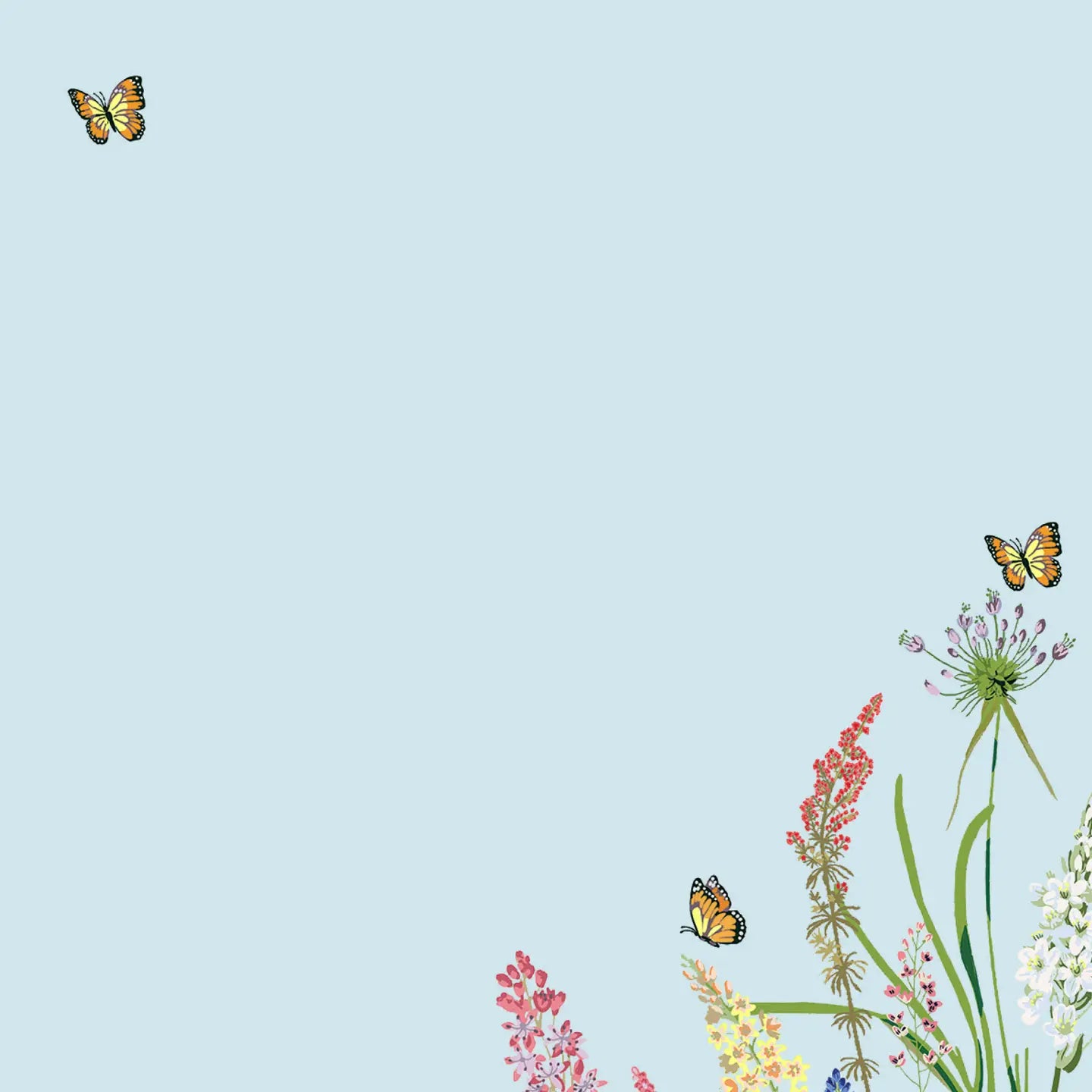 Blooms & Butterflies-desk notes