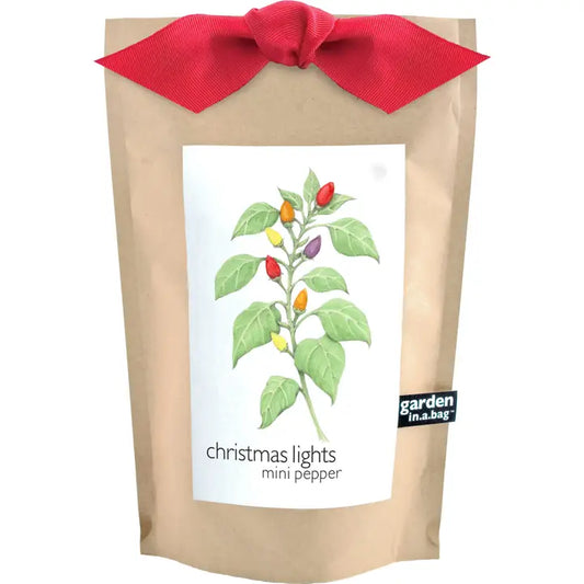 Garden in a Bag, Christmas Lights Peppers