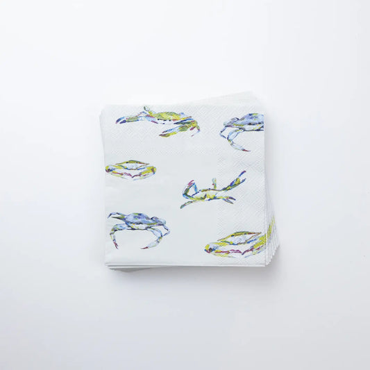 Cocktail Napkins-set of 20-Bay Blues
